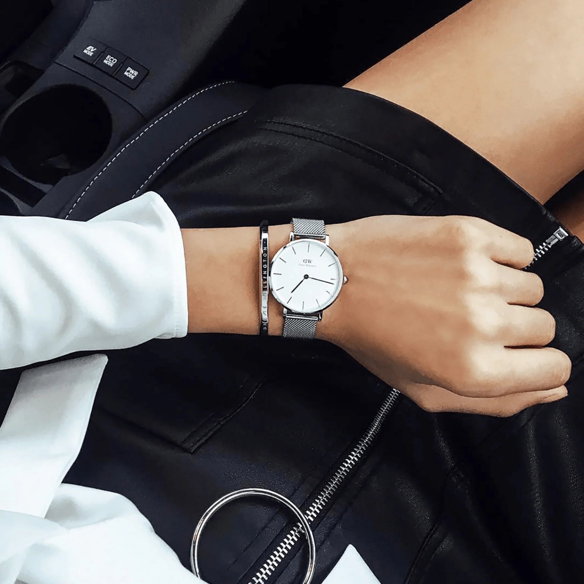 Orologio Daniel Wellington Petite Sterling, quadrante bianco, 32mm - DW00100164