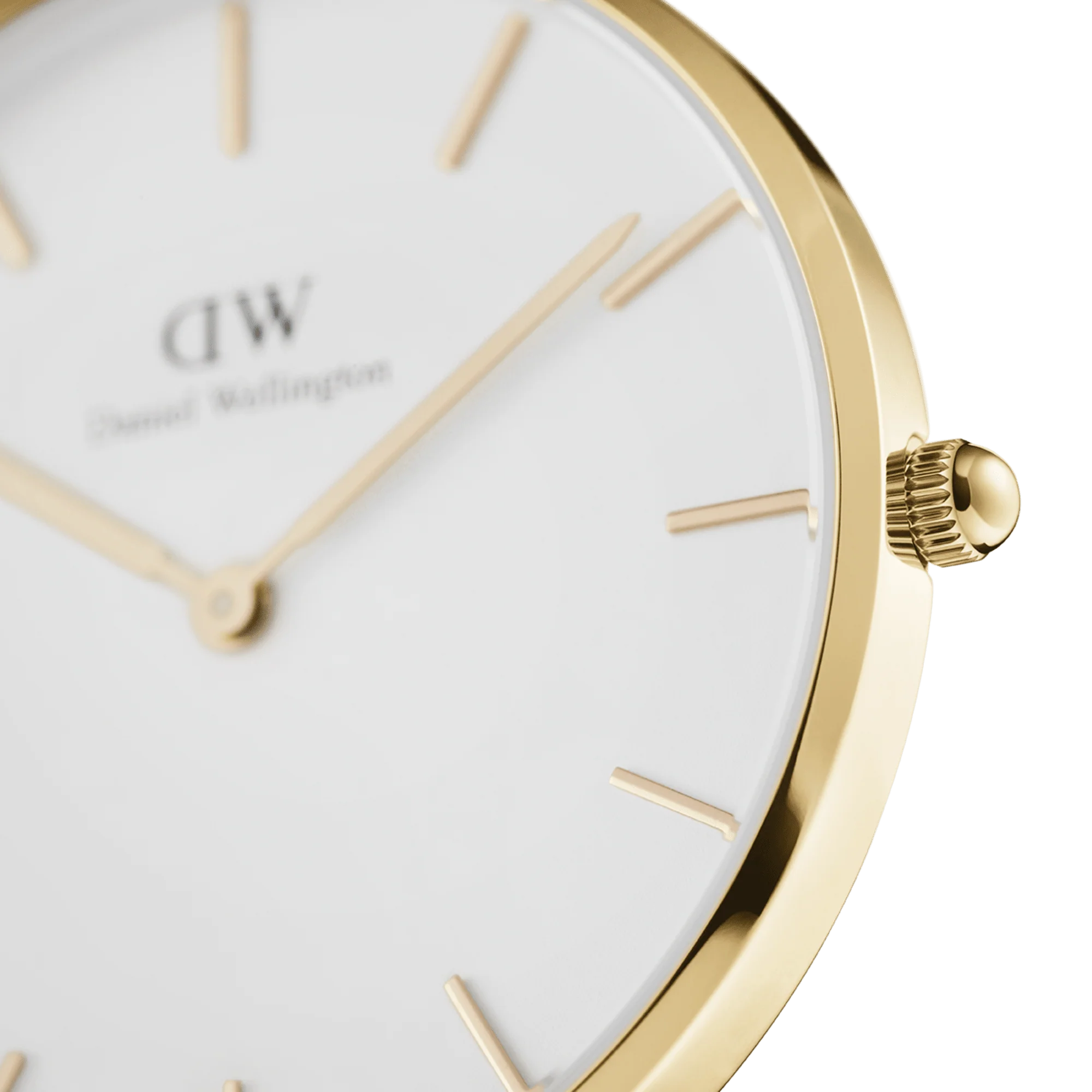 Orologio Daniel Wellington Petite Evergold, cinturino color oro e quadrante bianco, 32mm - DW00100348