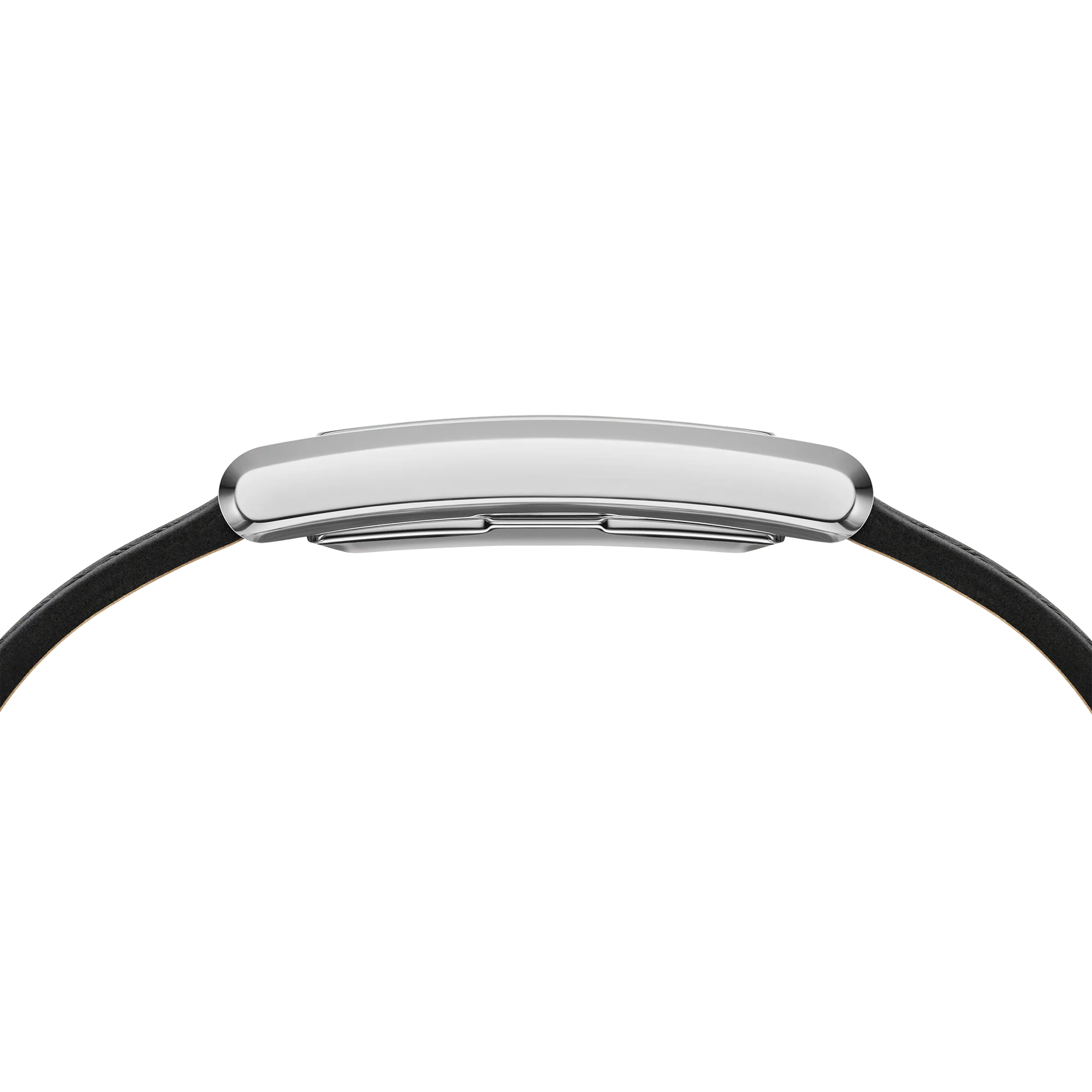 Daniel Wellington Unisex-Uhr Bound Black Crocodile Silver, weißes Zifferblatt, 24 x 35 mm – DW00100697