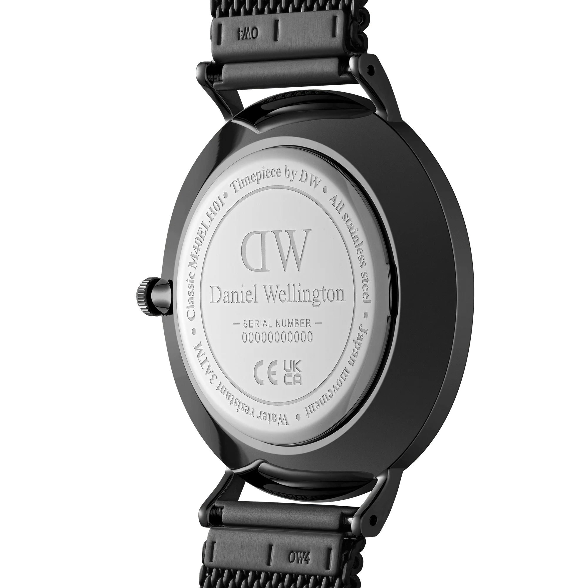 Orologio Daniel Wellington Classic Multi-Eye Ashfield Onyx, total black, 40mm - DW00100714
