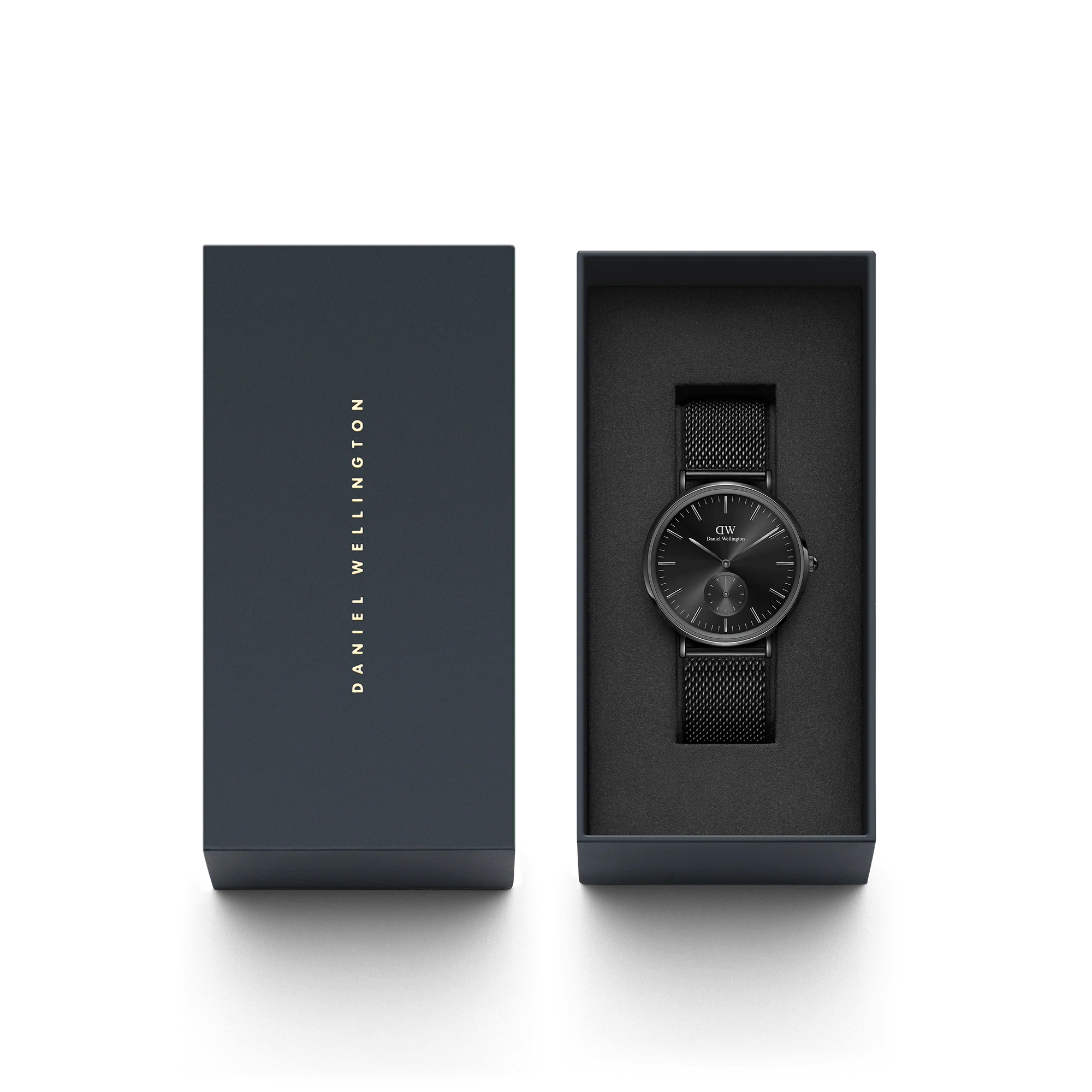 Orologio Daniel Wellington Classic Multi-Eye Ashfield Onyx, total black, 40mm - DW00100714