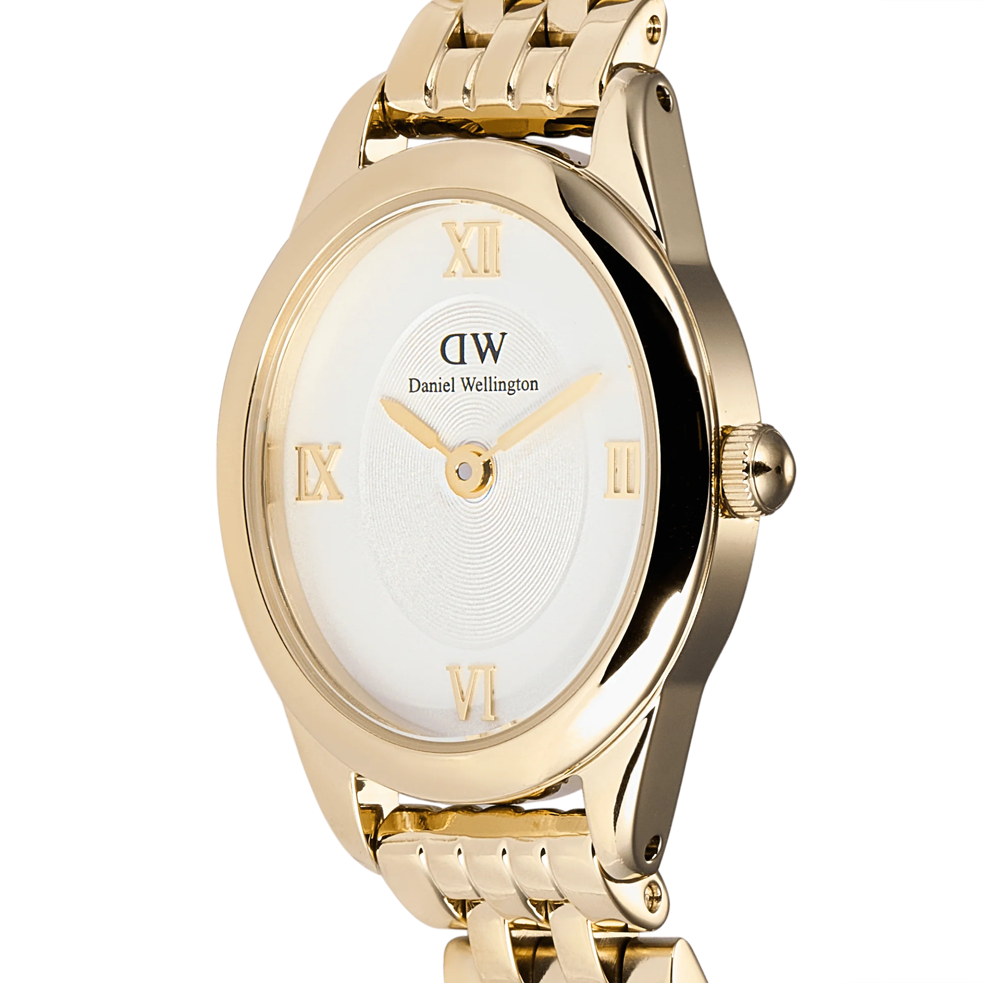 Orologio Daniel Wellington Ophelia Mini Gold, quadrante bianco e cinturino dorato, 25MM - DW00100803