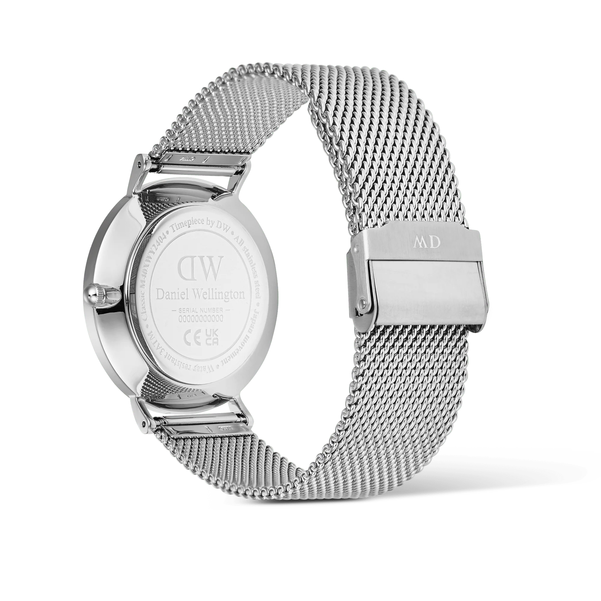 Orologio Daniel Wellington Classic Day-date Display Sterling Arctic, quadrante Blu navy, 40mm - DW00100833