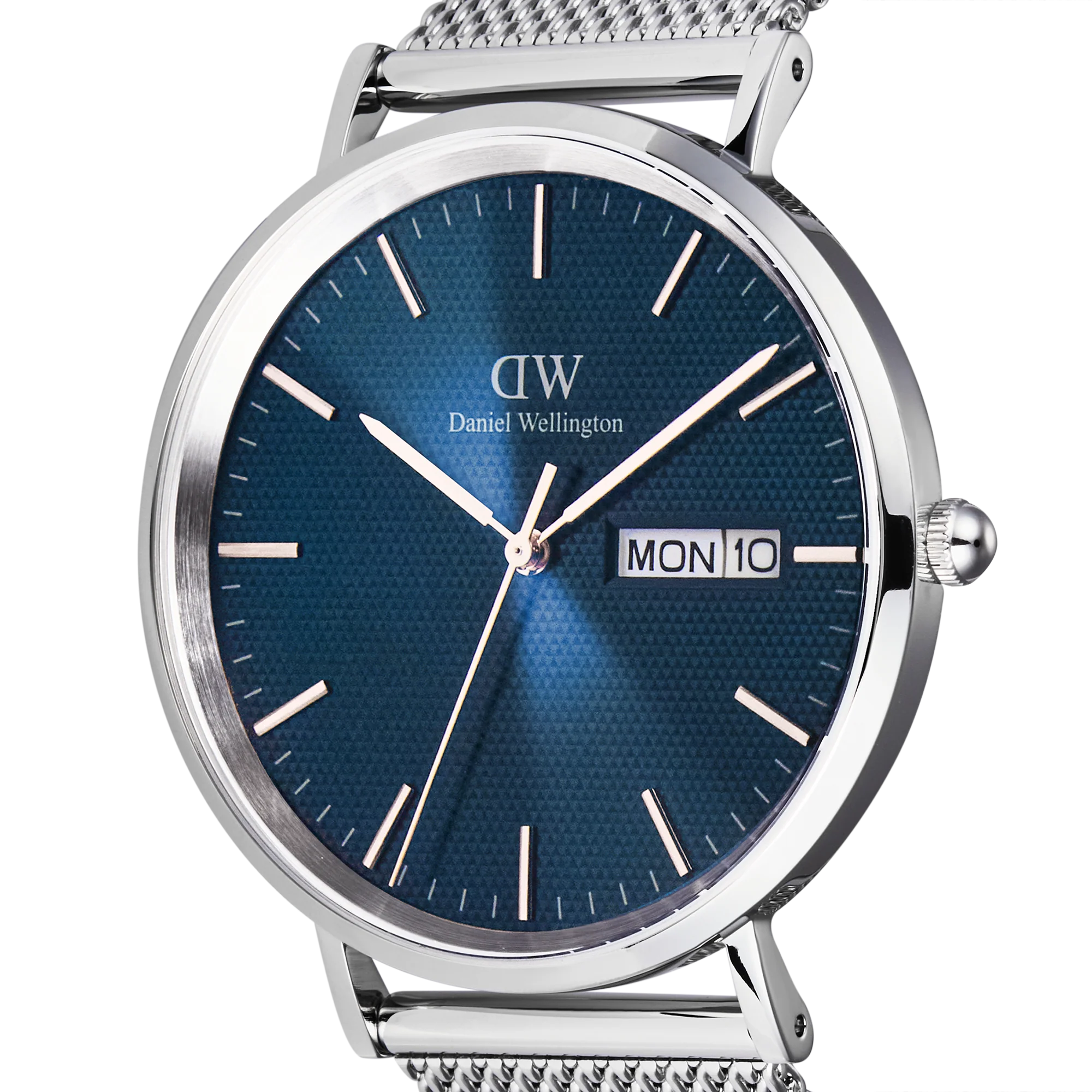 Orologio Daniel Wellington Classic Day-date Display Sterling Arctic, quadrante Blu navy, 40mm - DW00100833