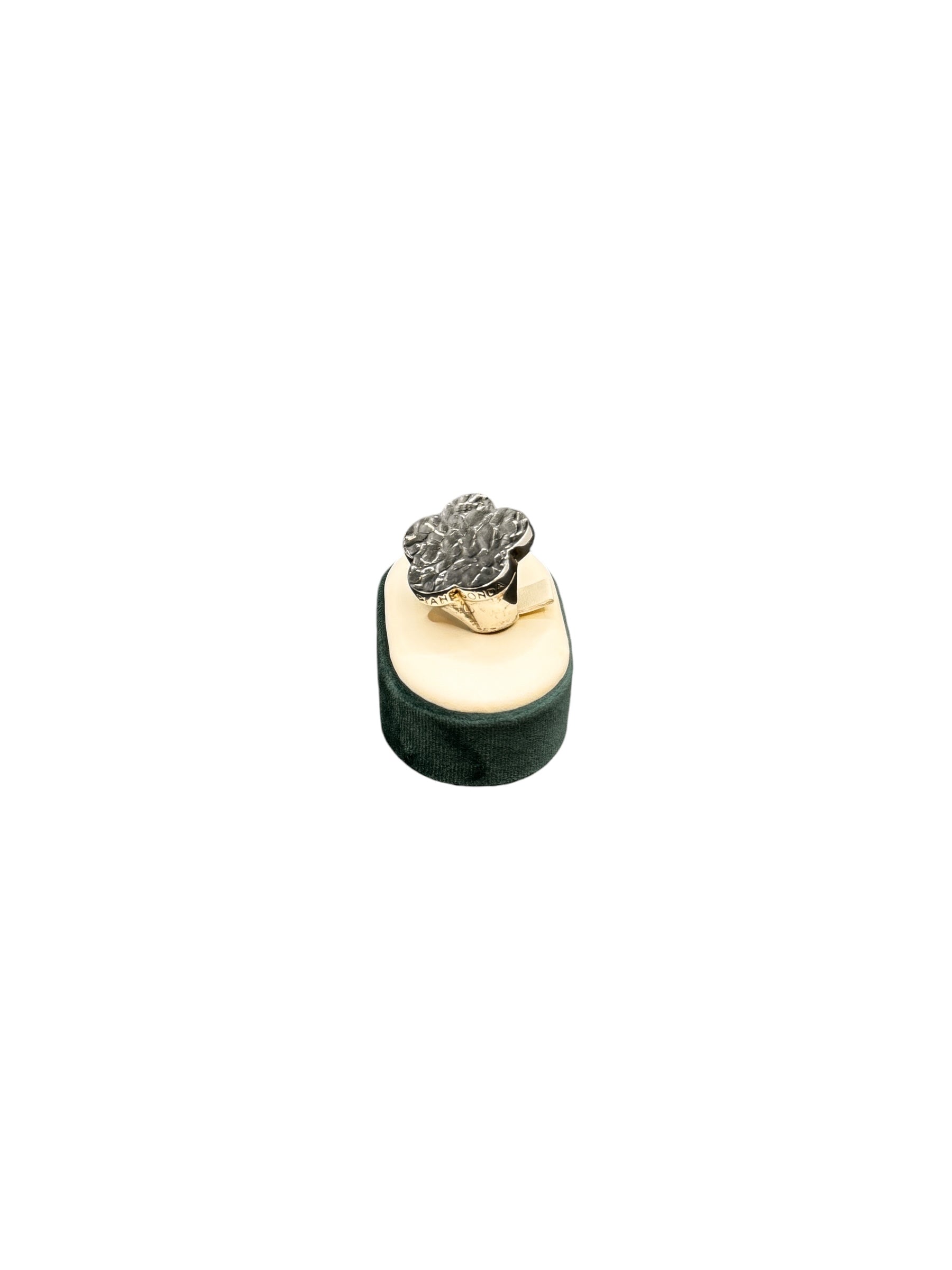 Pianegonda women's silver ring, VERITAS collection, with hammered effect - AA010143