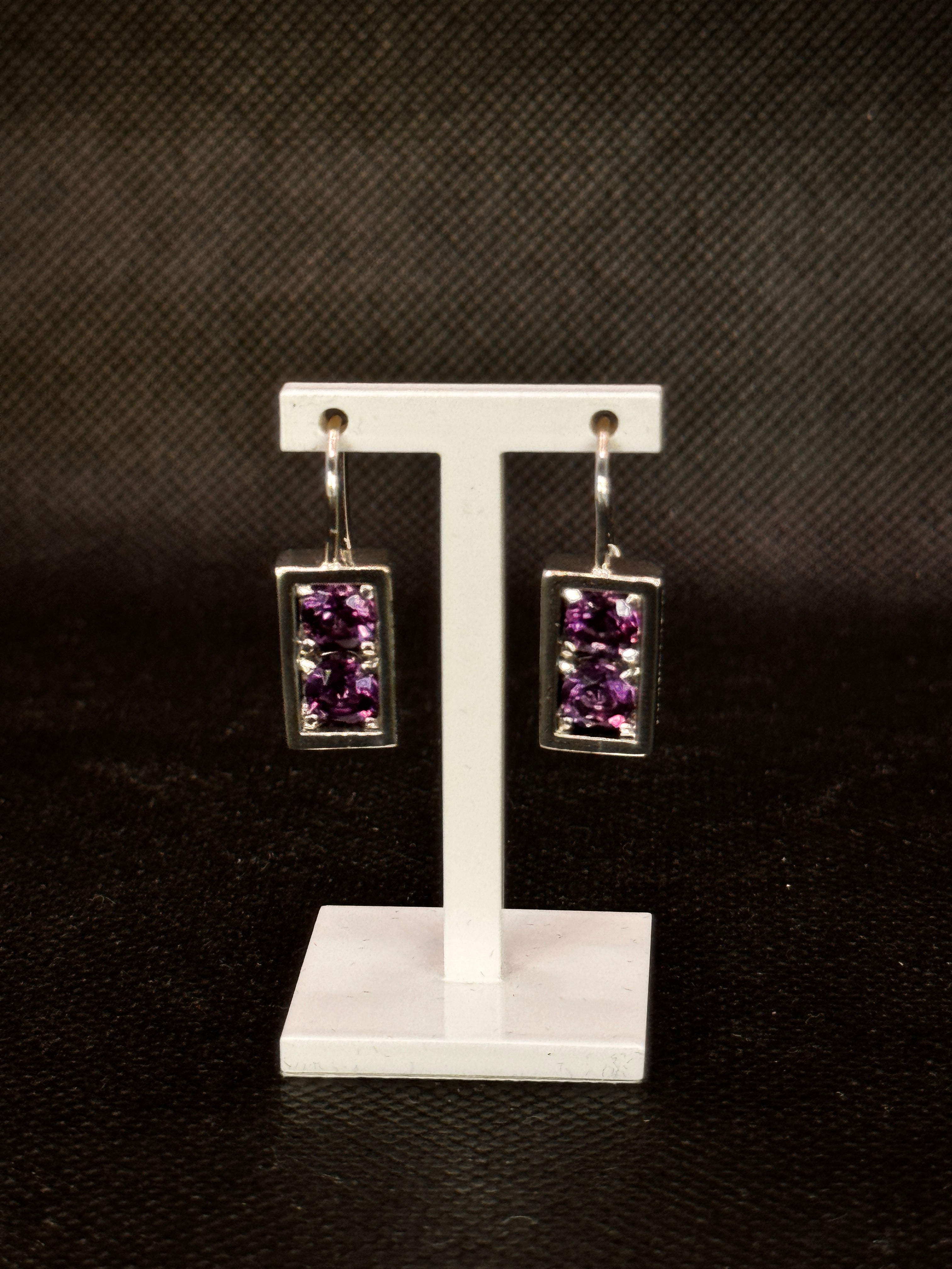 Pianegonda Silberohrringe mit Amethyst - OA010349