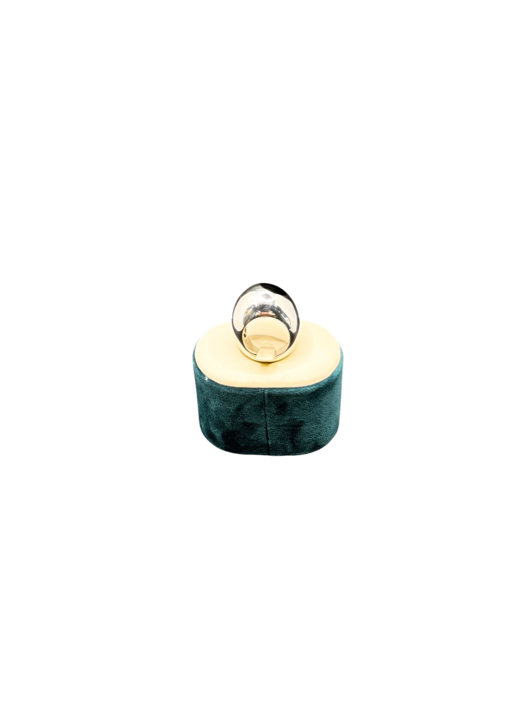 Pianegonda Damen-Bandring aus Silber mit schwarzem Onyx – AA010511