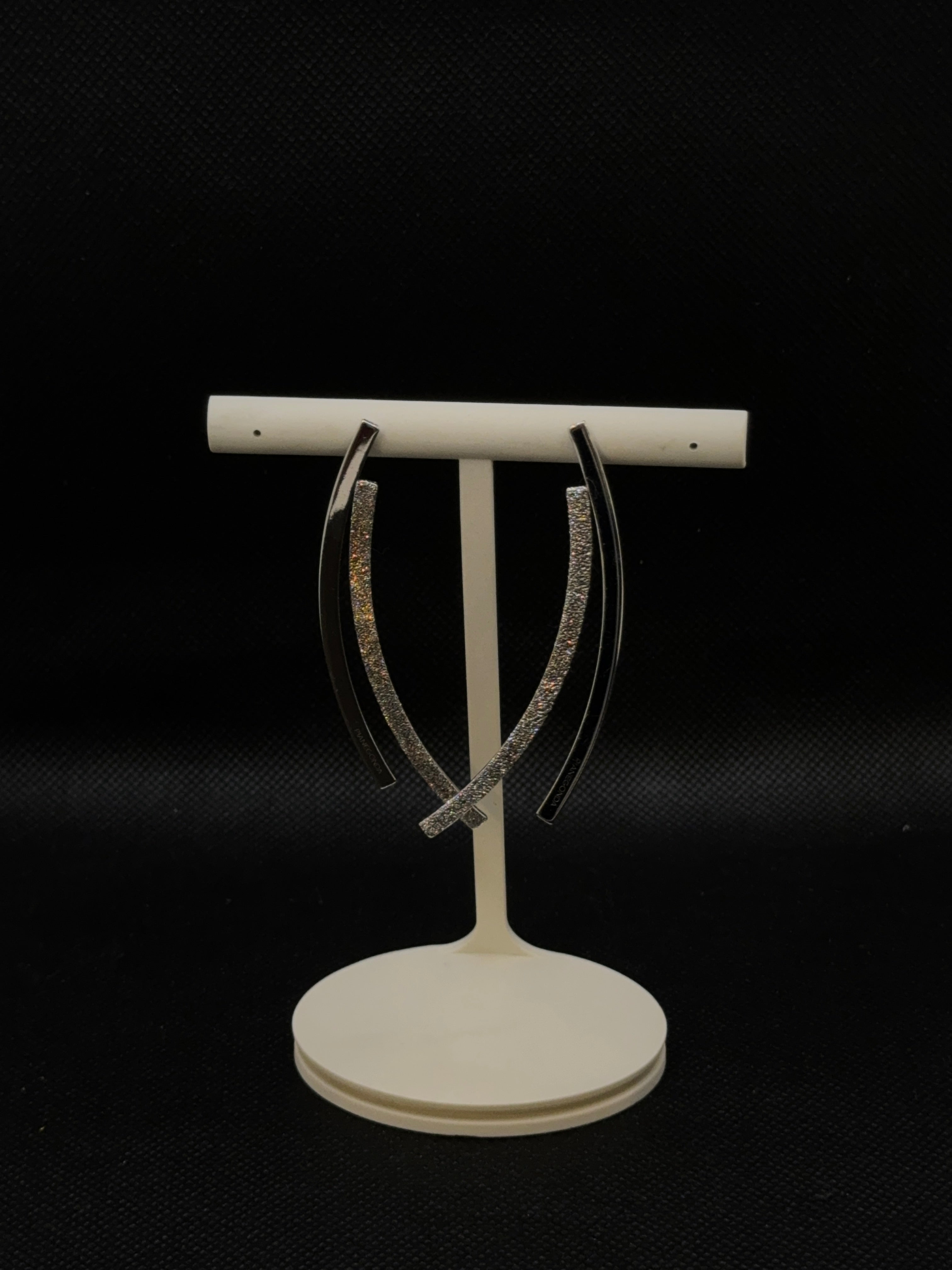 Starre Ohrringe Pianegonda aus Silber und Zirkonia – OA010175