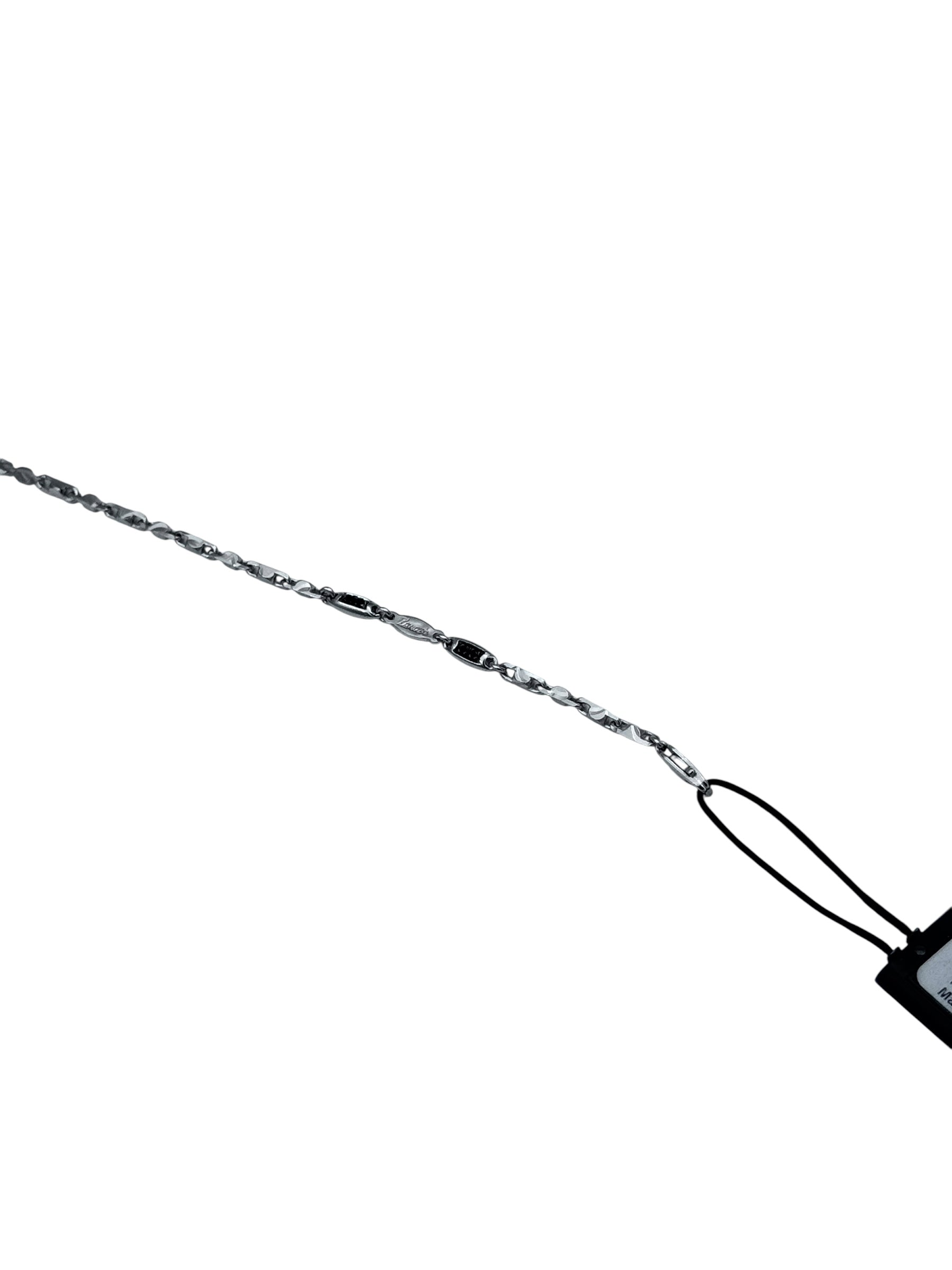 Bracciale Zancan in Argento con spinelli neri – ESB165