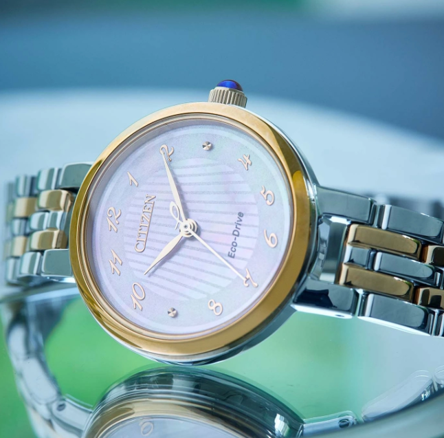 Orologio Citizen Lady, eco-drive, Quadrante Rosa sfumato, 28mm - EM0996-84Y