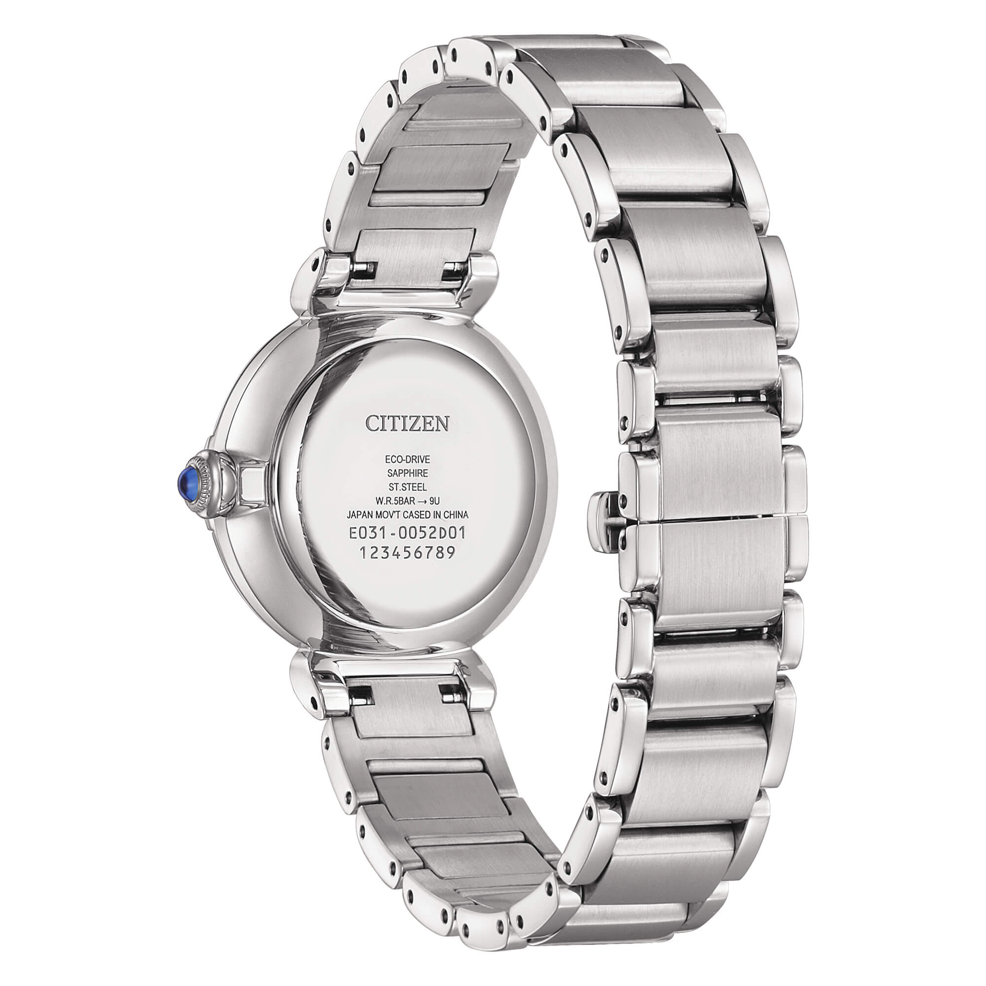 Orologio Citizen Lady, Collezione Maybell, Diamond Bezel, Quadrante Madreperla, 29mm - EM1060-87N