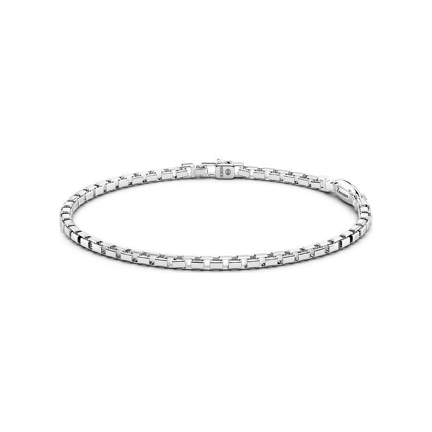Bracciale Zancan da uomo, CON MAGLIA A CATENA, collezione Insignia 925 - EXB754-L