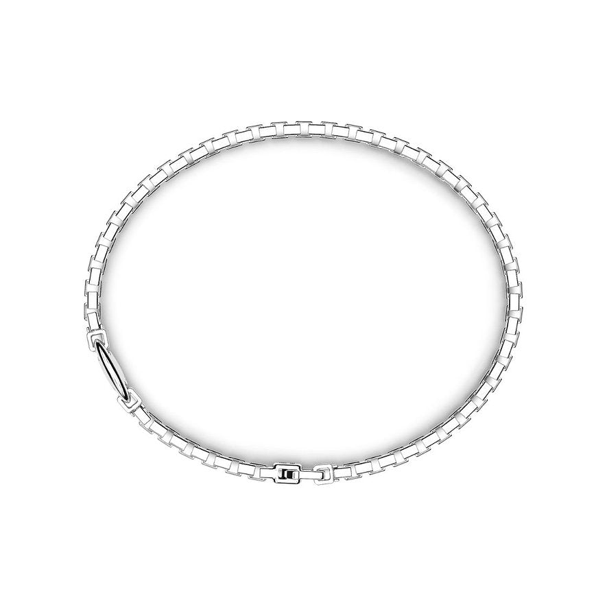 Bracciale Zancan da uomo, CON MAGLIA A CATENA, collezione Insignia 925 - EXB754-L