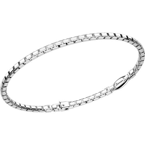 Bracciale Zancan da uomo, CON MAGLIA A CATENA, collezione Insignia 925 - EXB754-L