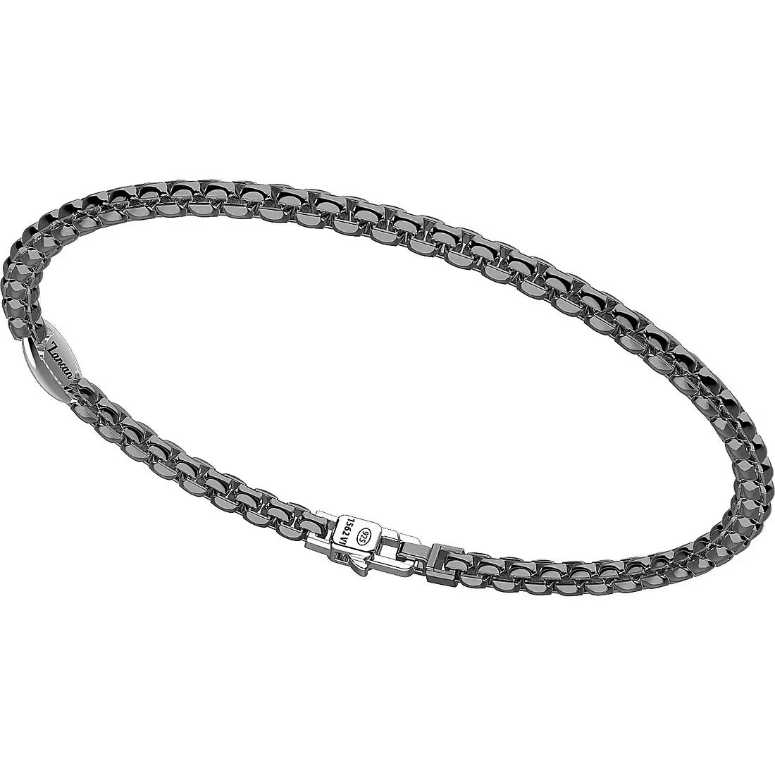 Bracciale Zancan in argento brunito a catena, collezione Insignia 925 – EXB961-N