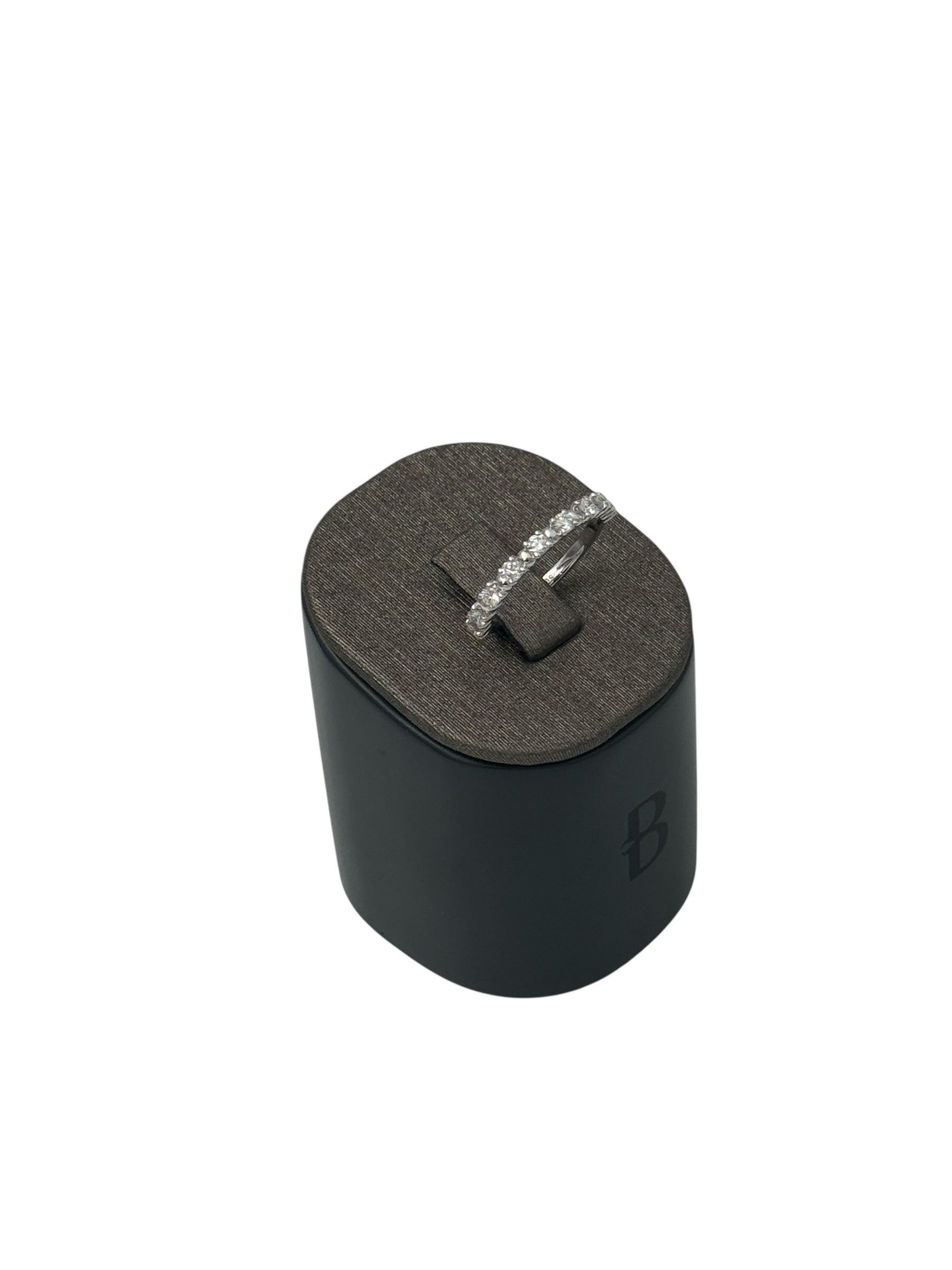 Anello Veretta Buonocore in oro bianco 18kt e diamanti, 0.44ct - 1714A01DW