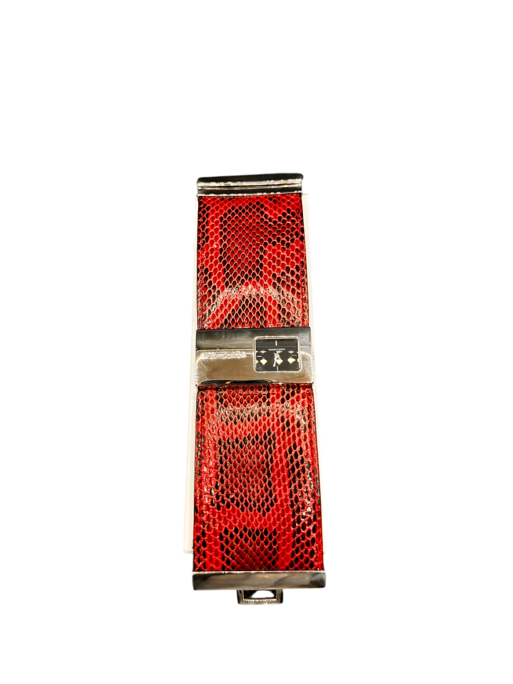 Pianegonda Damenuhr, Quarzwerk, Delano Kollektion, 50mm - W001-1-rot