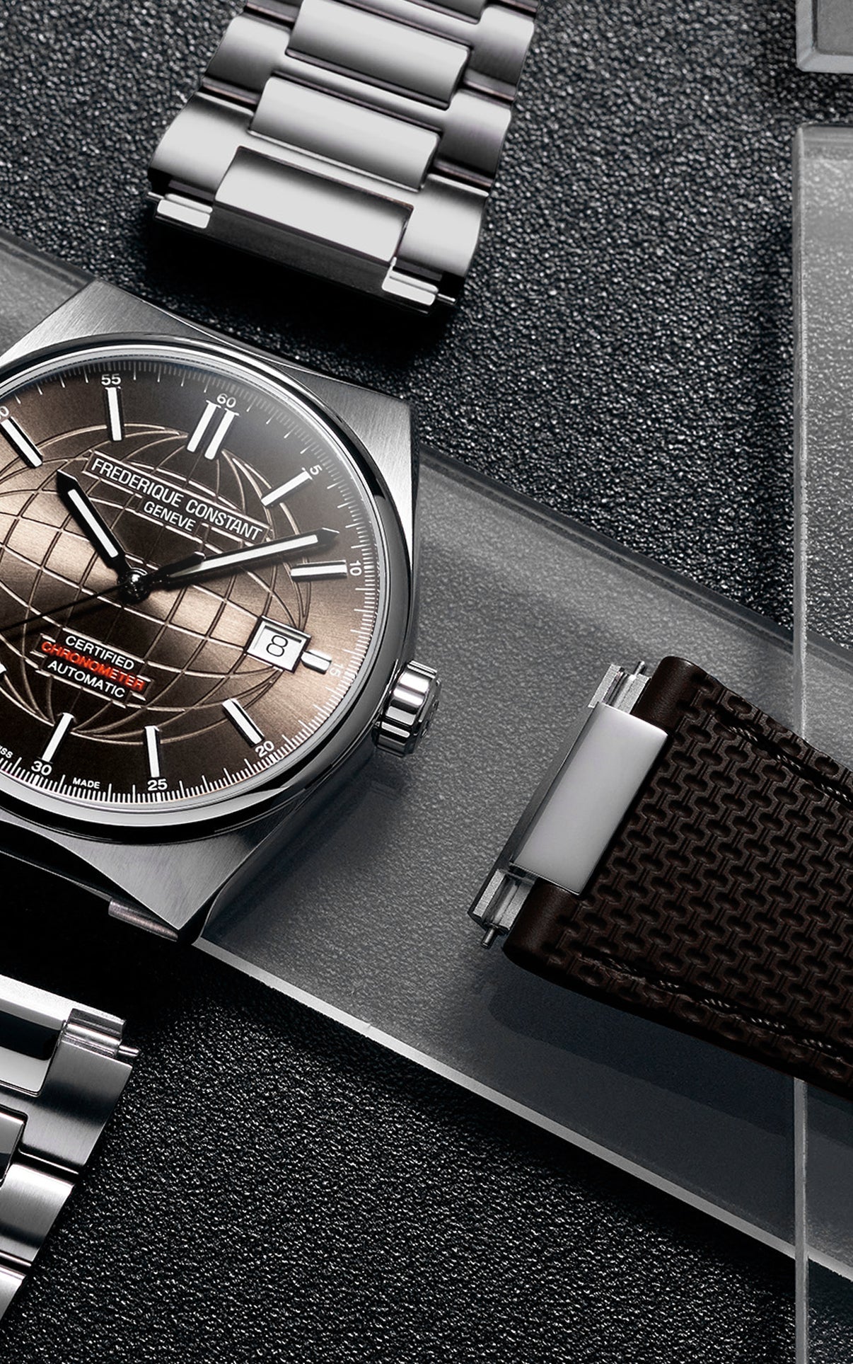 Highlife Automatic Cosc, BORDEAUX-ZIFFERBLATT, 39 mm – FC-303C3NH6B