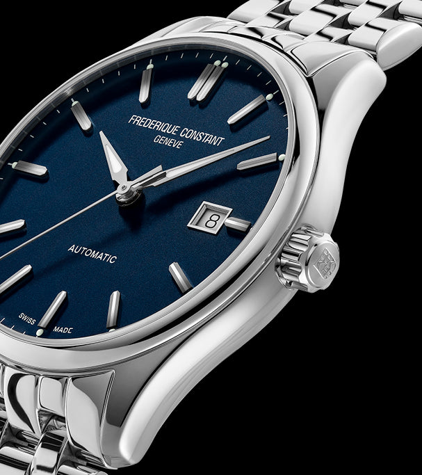 Orologio Frederique Constant, Classics Index Automatic, quadrante blu, 40mm - FC-303NN5B6B
