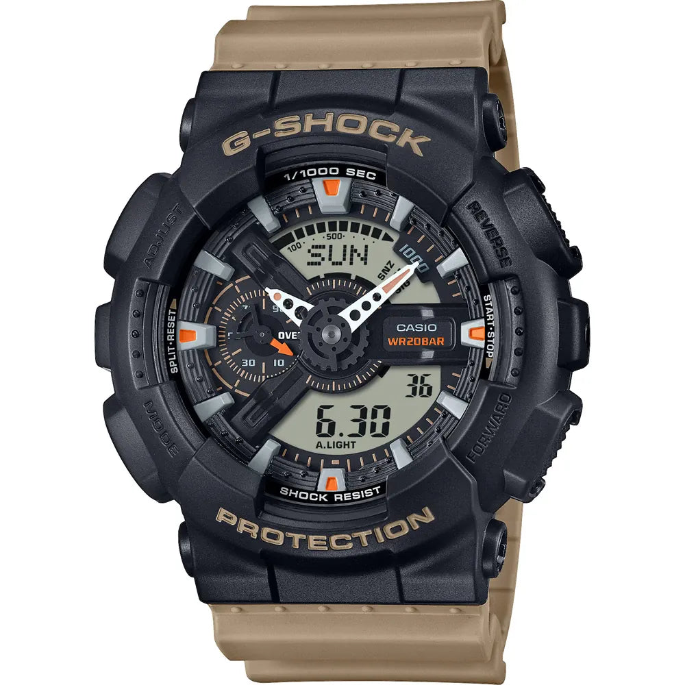 OROLOGIO G-SHOCK CLASSIC, GA-110 Series, 51mm - GA-110TU-1A5ER