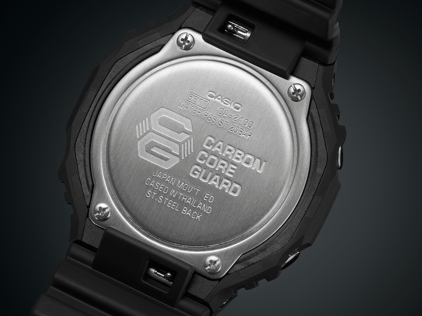 Orologio Casio collezione G-SHOCK Classic, modello Uomo, 45.4mm - GA-2100-1A1ER