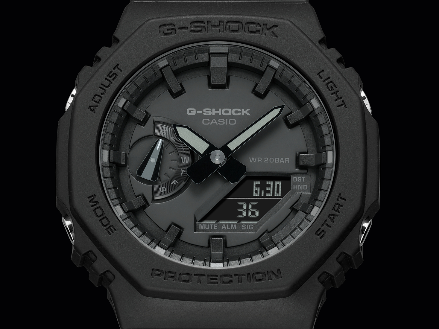 Orologio Casio collezione G-SHOCK Classic, modello Uomo, 45.4mm - GA-2100-1A1ER