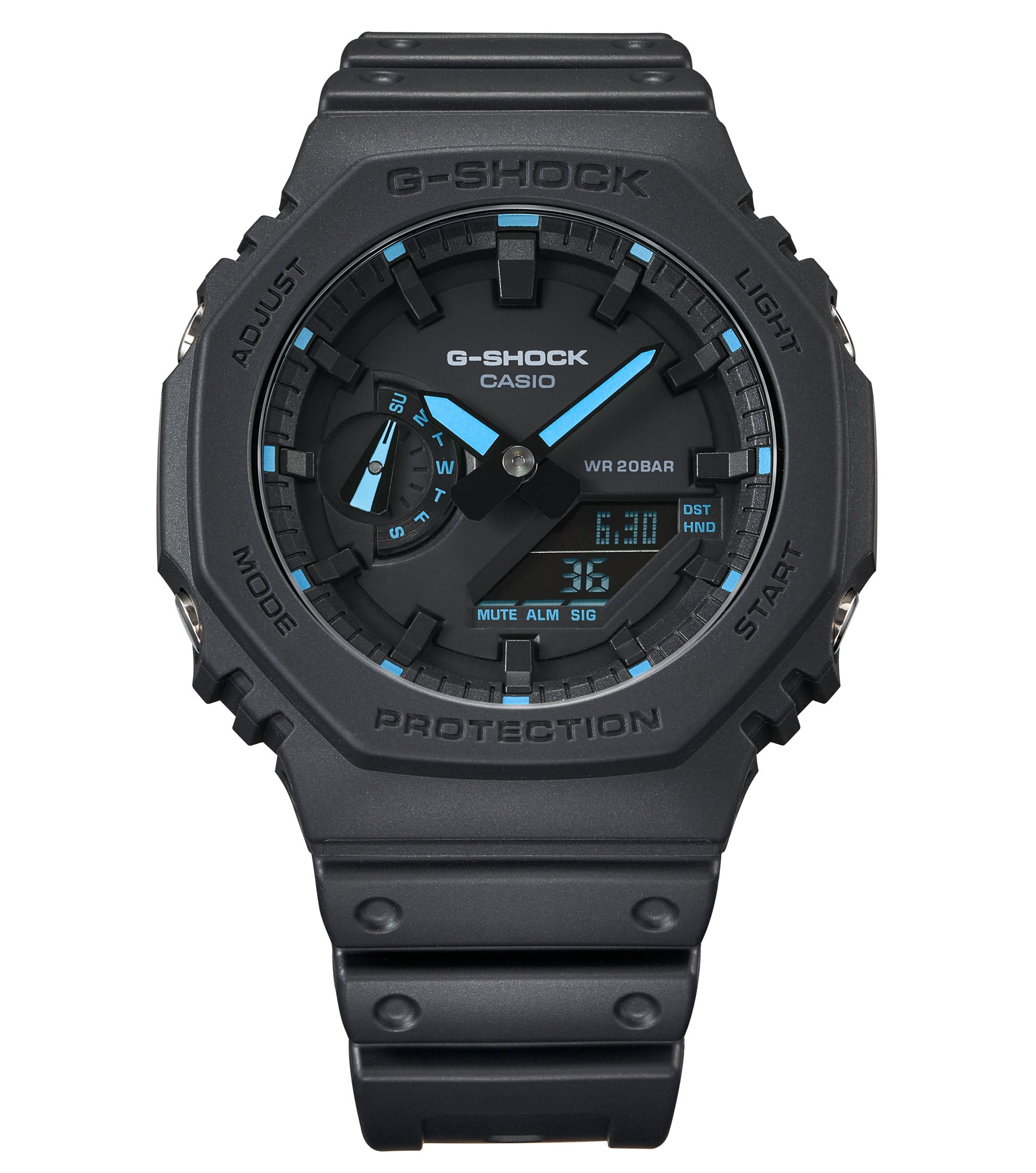 G-SHOCK Classic UHR, KLASSISCH
Utility Schwarz, 48,5 mm - GA-2100-1A2ER