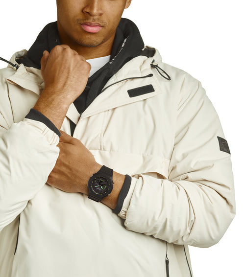 G-SHOCK Classic Watch, Fluorescent Hands, 48.5mm - GA-2100-1A3ER