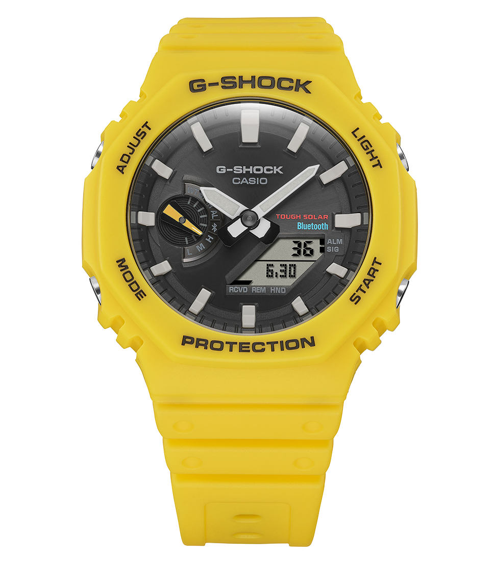 MODÈLE ANALOGIQUE-NUMÉRIQUE G-Shock
Série 2100-GA-B2100C-9AER