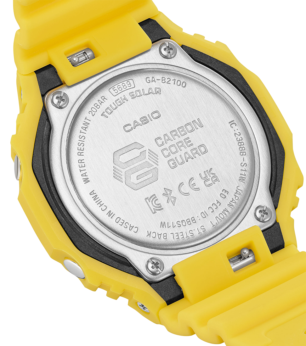 MODÈLE ANALOGIQUE-NUMÉRIQUE G-Shock
Série 2100-GA-B2100C-9AER