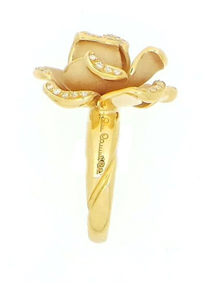 Cammilli Ring, Black Rose Collection - GAN1126P