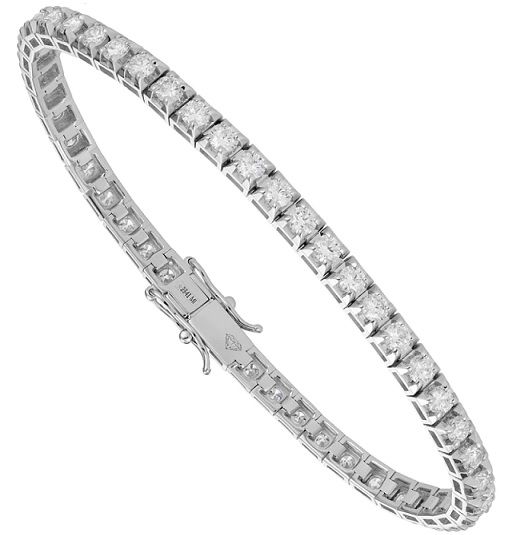 GOLAY - TENNISARMBAND MIT WEISSEN DIAMANTEN, 0,40 ct - GBTQ040030WDI1