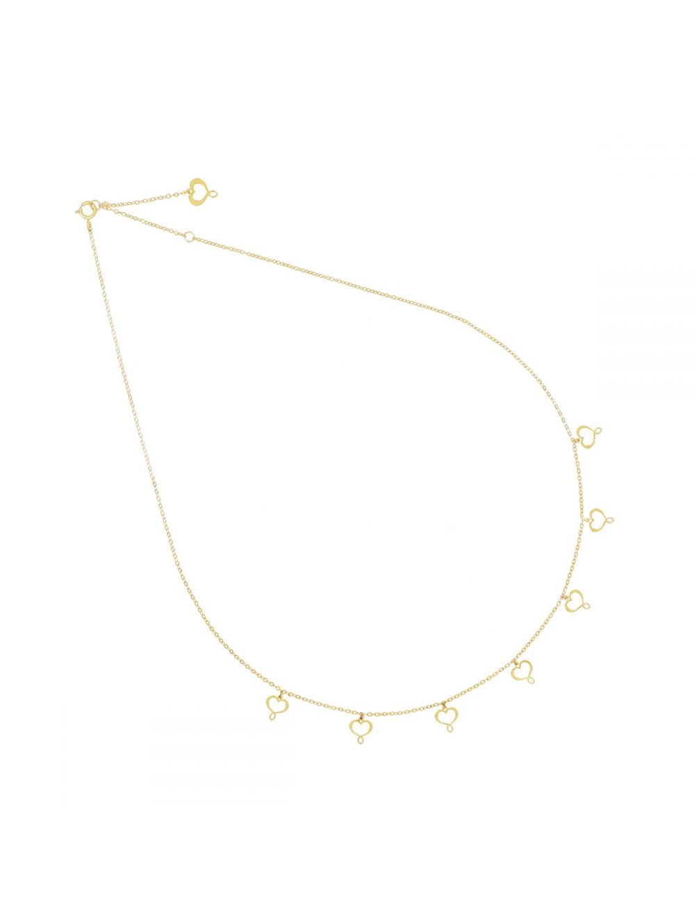 18 KT SEVEN HEARTS MAMAN ANHÄNGERKETTE – GCSSO7MSPN
