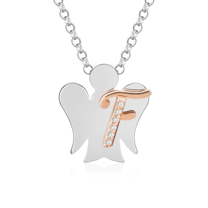 Roberto Giannotti SILVER NECKLACE WITH LETTER F - GIA500F
