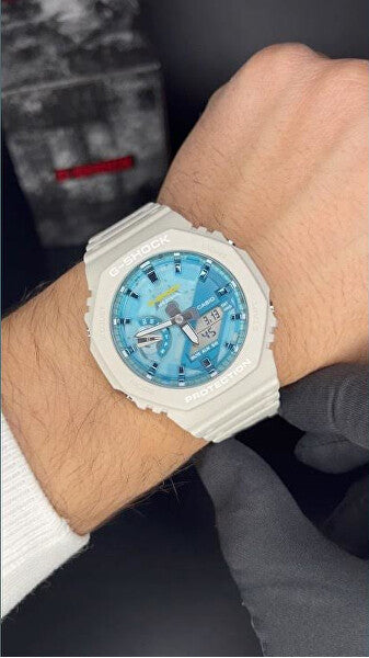 G-SHOCK CLASSIC, QUADRANTE BLU-VERDE, 44MM - GM-2100AS-5AER
