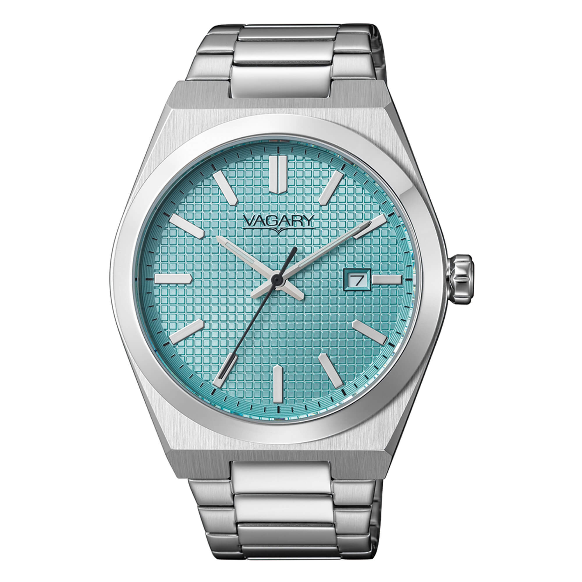 Vagary by Citizen Herrenuhr Timeless, eisblaues Zifferblatt, 40 mm – IB9-212-73