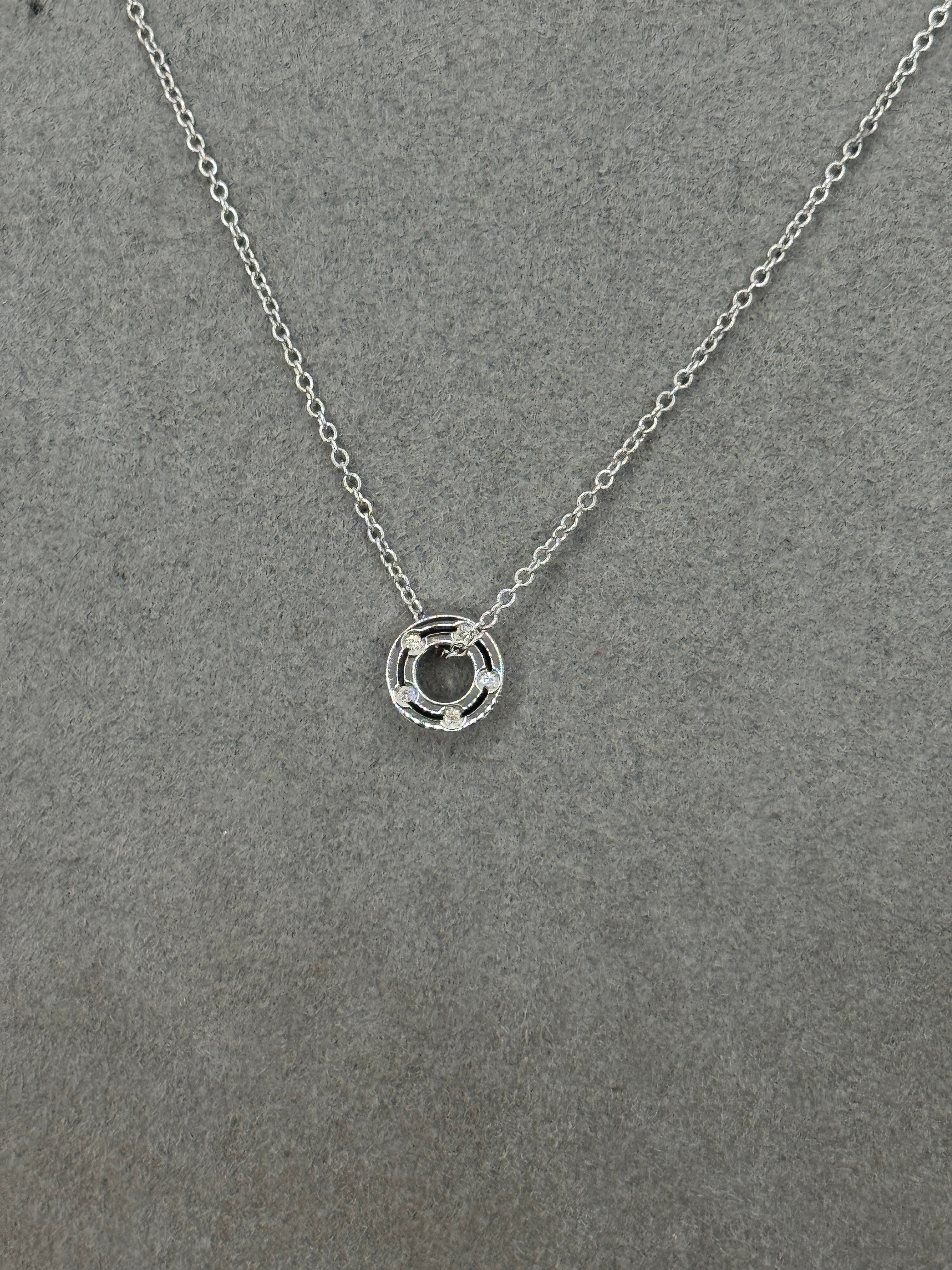 Damiani Weißgold- und Diamant-Halsband – 20041973