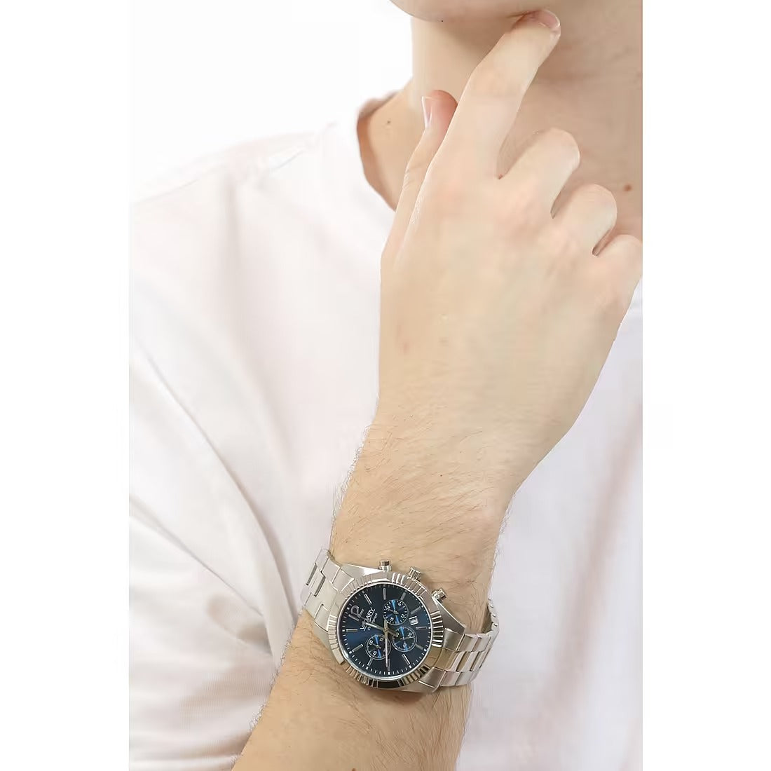 Orologio Vagary by Citizen - Timeless Crono, Quadrante blu, 41mm - IV4-519-71
