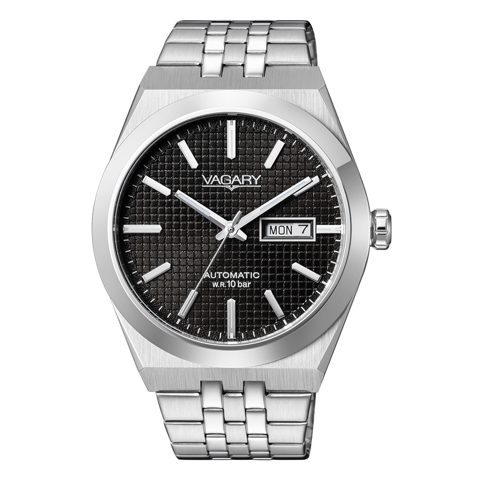 Vagary by Citizen G.Matic 101 Uhr mit schwarzem Zifferblatt, 40 mm – IX3-513-51