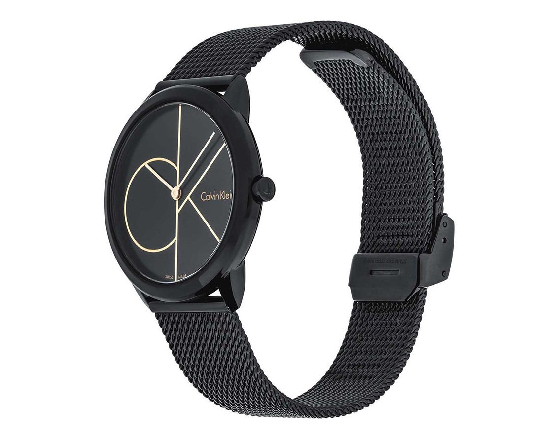 Calvin Klein Minimal Unisex-Uhr, 35 mm – K3M224X1