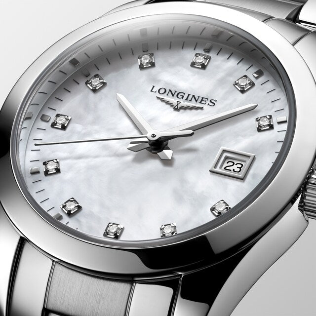 Longines Conquest Classic, weißes Zifferblatt, 29,50 mm – L22864876