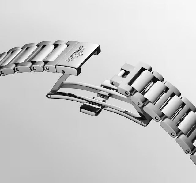 CONQUEST, silbernes Zifferblatt, 38 mm – L37204726