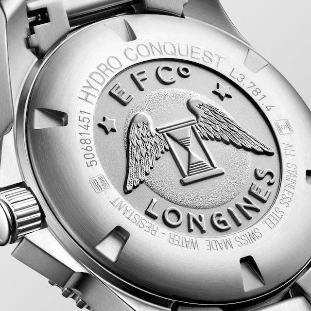 HydroConquest, schwarzes Zifferblatt, 41 mm – L37814056