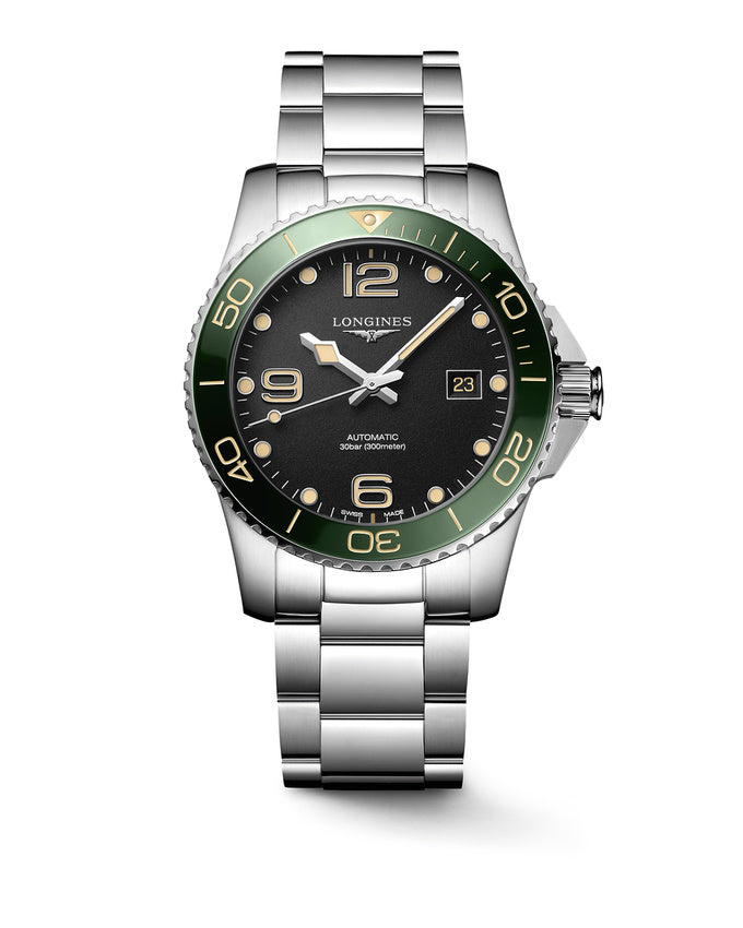 HydroConquest, schwarzes Zifferblatt, 41 mm – L37814056