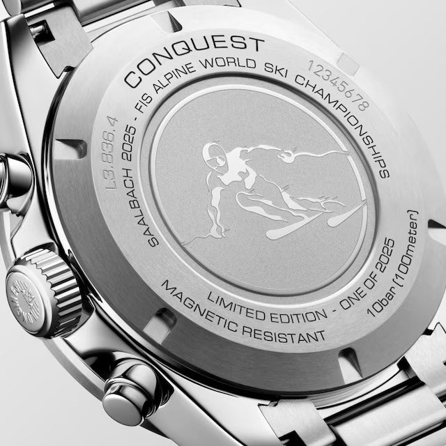 OROLOGIO LONGINES CONQUEST CHRONO SKI EDITION, Limited Edition one of 2025, 42mm - L38364529