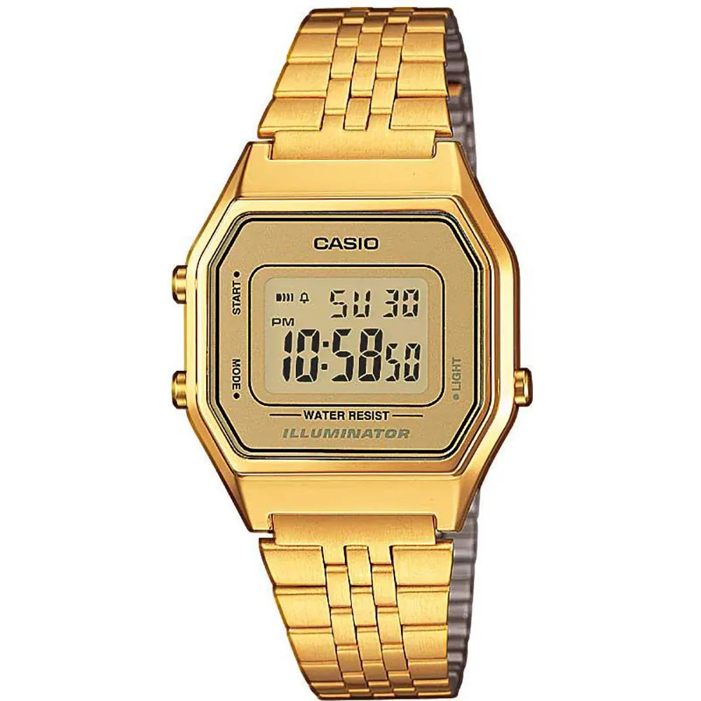 Orologio Casio collezione Vintage Iconic, total gold, 28.6MM - LA680WEGA-9ER