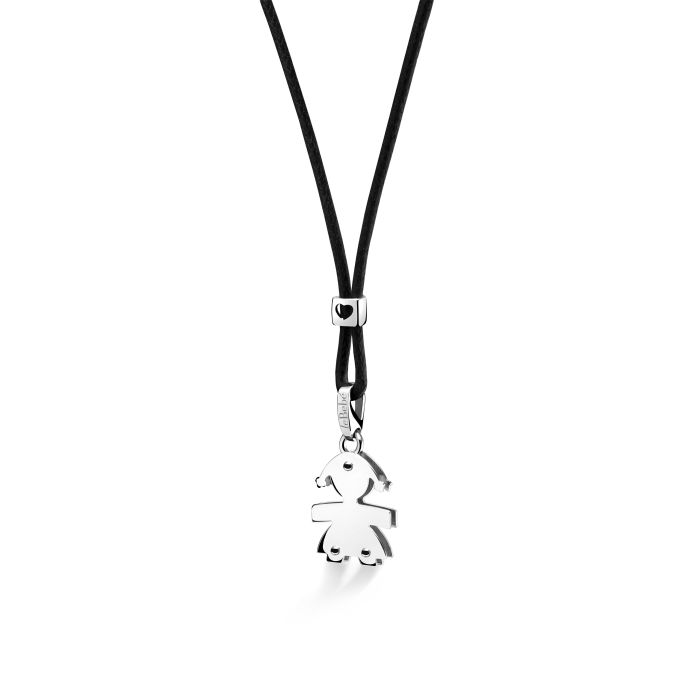 LE BEBè KLASSISCHER ANHÄNGER IN BABYFORM AUS 9 KT WEISSGOLD – LBB008-N