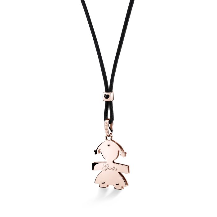 DIE KLASSIKER - BABY-ANHÄNGER AUS ROSÉGOLD - LBB041-N