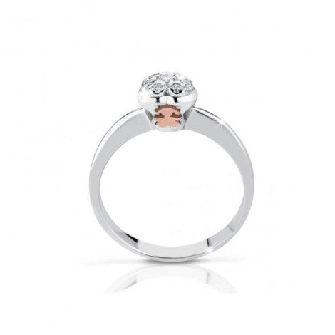 Bague Le Bebé en or blanc avec diamants | Petite Fille – Les Amours – LBB116