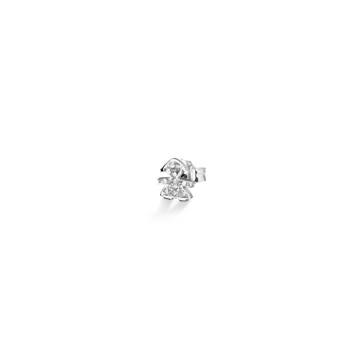 I PREZIOSI OHRRINGE IN BABYFORM AUS WEISSGOLD UND DIAMANTEN - LBB312